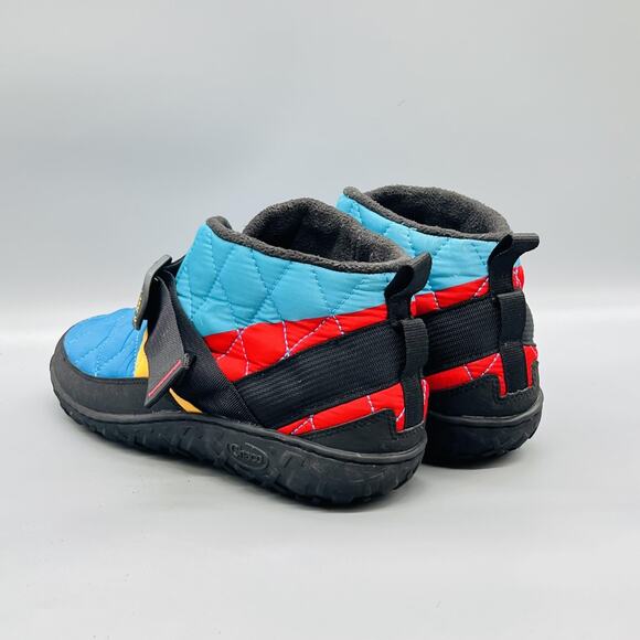 Chaco Shoes Mens 11 Multicolor Ramble Puff Quilted Ankle Slippers House Comfort